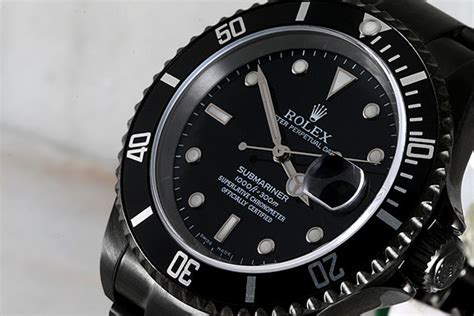 black rolex dlc special edition|Black Rolex Watches .